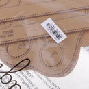 11 Pieces Leathercraft Acrylic Pattern Stencil Templates for Shoulder Bag Handbag Making