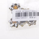5 Pieces Alloy Flower Rhinestone Buttons With Shank DIY Decoration Sewing Crafts 22mm