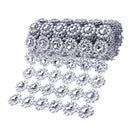 10 Yd Diamante Crystal Cake Dance Wedding Ribbon Rhinestone Trimming