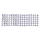 1 Yard SunFlower Rhinestone Chain Ribbon Trim Sewing Decor Applique Silver