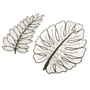 5 Pieces/Set Flower Leaves Embroidery Organza Patches Sew on Appliques DIY Decoration