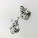 10 Sets Alloy Anchor Stud Rivets For Jackets Hats Leathercraft DIY Accessories