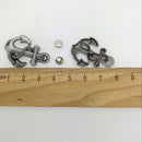 10 Sets Alloy Anchor Stud Rivets For Jackets Hats Leathercraft DIY Accessories