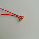 10Pcs Double Hole Metal Cord Lock Apparel Barrel Toggle Stopper Spring Stop