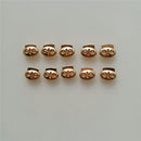 10 Pieces Alloy Dual Holes Toggle Cord Lock Ends Spring Adjuster String Stoppers