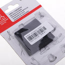 2Pcs Women Bra Extender 3 Hook Bra Extension Underwear Strap 3 Rows Black