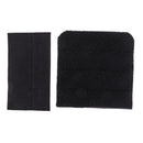 2Pcs Women Bra Extender 3 Hook Bra Extension Underwear Strap 3 Rows Black