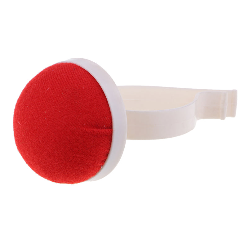 1 Piece Pin Cushion for Sewing Machine - Sticky Pin cushion - Red Semicircle