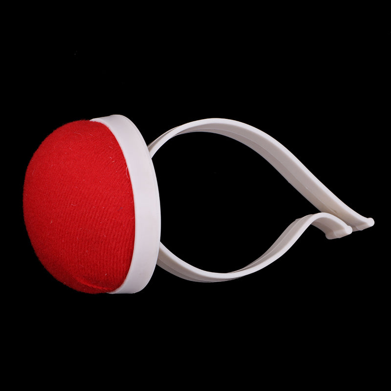 1 Piece Pin Cushion for Sewing Machine - Sticky Pin cushion - Red Semicircle