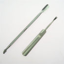 1 Set Leather Tools Craft DIY Hand Stitching Kit with Groover Awl Waxed Thimble Thread Cutting Board for Sewing Leather, Canvas or Other Leathercraft Projects