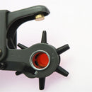 6 Sizes Heavy Duty Leather Hole Punch Hand Plier Belt Holes Revolving Punches