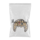 1 Piece Moon Rhinestone Beaded Patches Embroidery Fabric Appliques Garment Decoration