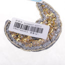 1 Piece Moon Rhinestone Beaded Patches Embroidery Fabric Appliques Garment Decoration