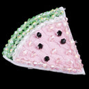 Iron /Sew On Watermelon Beads Rhinestones Patch Applique For Clothes Bags Decoration