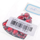 Red Heart Beaded Rhinestones Patch Sew on Patch Embroidered Patch Applique Decoration