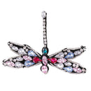 Dragonfly Embroidered Beaded Rhinestones Patch Sew on Applique Garment Decoration