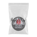 Embroidery " Medical Allert Dog " Applique Patch Sew On Bag Hat Jeans Craft Black