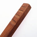 Wood Leathercraft Flat Wood Edge Slicker Burnisher for DIY Leather Working