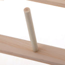 Thread Holder Wood Rack 28 Spool Stand Thread Cones Organizer Foldable Wall