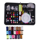 136 Pieces Mini Sewing Kit for Homr Travel Emergency Sewing Supplies with Scissor, Thimble, Thread, Needles, Tape Measure, Carrying Case and Accessories