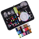 136 Pieces Mini Sewing Kit for Homr Travel Emergency Sewing Supplies with Scissor, Thimble, Thread, Needles, Tape Measure, Carrying Case and Accessories