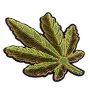 New Embroidered Leaf Shaped Applique Iron On Sew On Patches for Clothes Bags Hat Decor