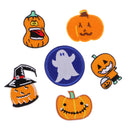 10 Pieces Assorted Halloween Embroidered Sew Iron On Patches Appliques DIY Decoration