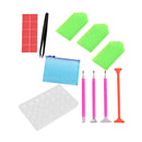 20 Pieces DIY Diamond Painting Tools Quick Point Pen, Cross Stitch Set, Diamond Crafts Set
