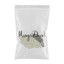 60Pcs/lot Plastic Pearls Rivets Studs Buttons For Sewing Leather Crafts Bag