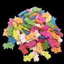 100pcs Cartoon Cow Wooden Buttons 24 x 17mm Sewing Crafts 2 Holes Wholesales