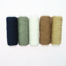 10Pcs Polyester Sewing Thread Spools 54.6 Yards/Roll