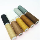 10Pcs Mixed Colors Polyester Spool Sewing Thread For Hand Machine Set