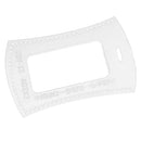 Handmade Acrylic Card Holder Driving License Holder Pattern Template Stencil 110x75mm