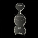 1 Piece Cute Key Chain Bags Coin Purse Quilting Template for DIY Patchwork Leathercrafts Tool