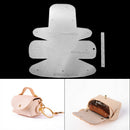 2 Pieces Acrylic Mini Wallet Coin Purse Pattern Template Stencil DIY Leather Hand Craft 60x70mm