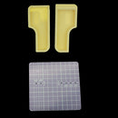 3 Pieces 6 In 1 Stick and Stitch Seam Guide Sewing Machine Parts for Needlecraft