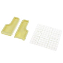 3 Pieces 6 In 1 Stick and Stitch Seam Guide Sewing Machine Parts for Needlecraft
