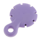 Thread Cutter Pendant - Plastic Purple Case - Great for Travel - Yarn Cutter