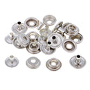 6 Sets 15mm Snap Fastener Poppers Press Stud w/Fixing Tool Sewing Leather Craft