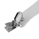 Harajuku Heart Rivet Thigh Ring Street Dance Leg Hoop Punk Garter Anti-Slip Clips Belt White