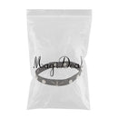 Womens Retro Punk Simple Style Adjustable Leather Choker Collar Buckle Necklace