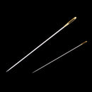 16Pcs/set Steel Hand Sewing Needles For Embroidery Cross Stitch Gold Eye