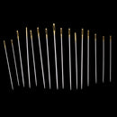 16Pcs/set Steel Hand Sewing Needles For Embroidery Cross Stitch Gold Eye