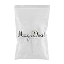 12Pcs Steel Hand Sewing Needles for Embroidery Cross Stitch Gold Eye 5 Sizes