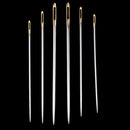6Pcs Household Hand Sewing Needles For Canvas Leather Carpet Repair Tools