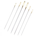 6Pcs Household Hand Sewing Needles For Canvas Leather Carpet Repair Tools