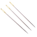 Pack of 3 Thick Big Eye Sewing Needles Embroidery Needles Hand Sewing