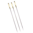Pack of 3 Thick Big Eye Sewing Needles Embroidery Needles Hand Sewing
