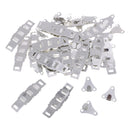 20Pcs Trouser/Skirt Hooks and Bars Fasteners Waistband Extenders Tailor Sew