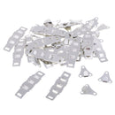 20Pcs Trouser/Skirt Hooks and Bars Fasteners Waistband Extenders Tailor Sew